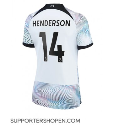 Liverpool Jordan Henderson #14 Borta Matchtröja Dam 2022-23 Kortärmad